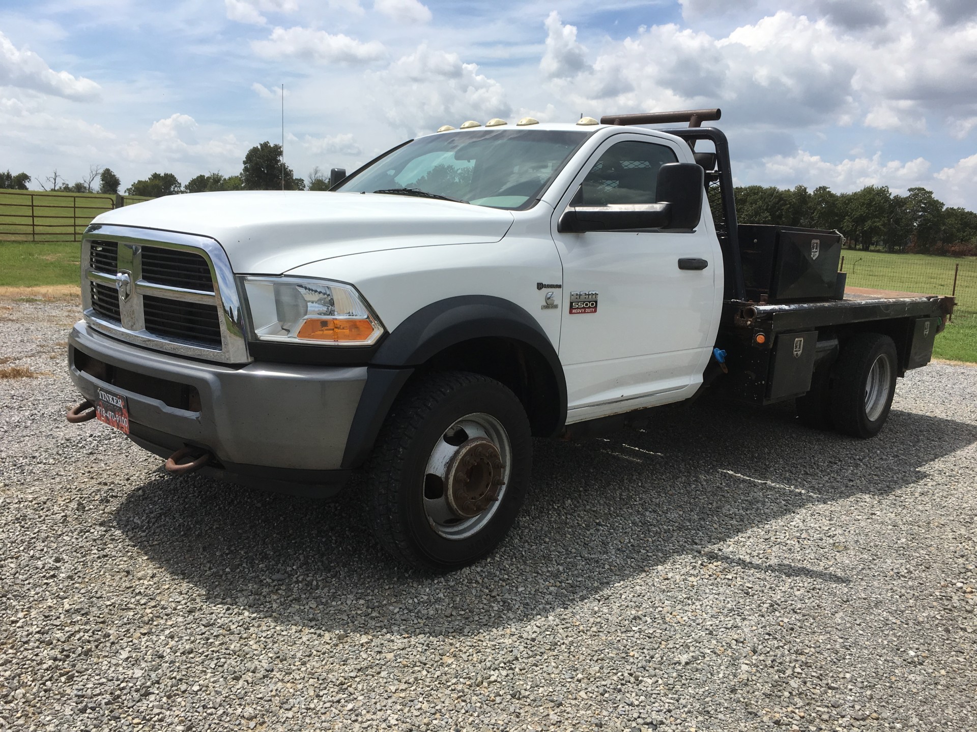 2011 Dodge 5500 Diesel 4wd Drw Stk3392