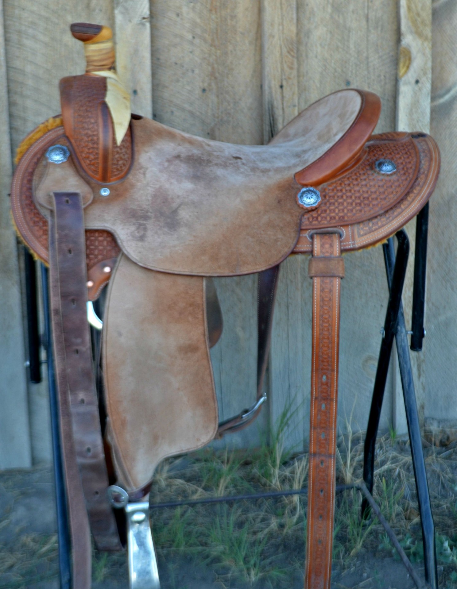 BURNS SADDLERY BUSTER WELCH CUTTER