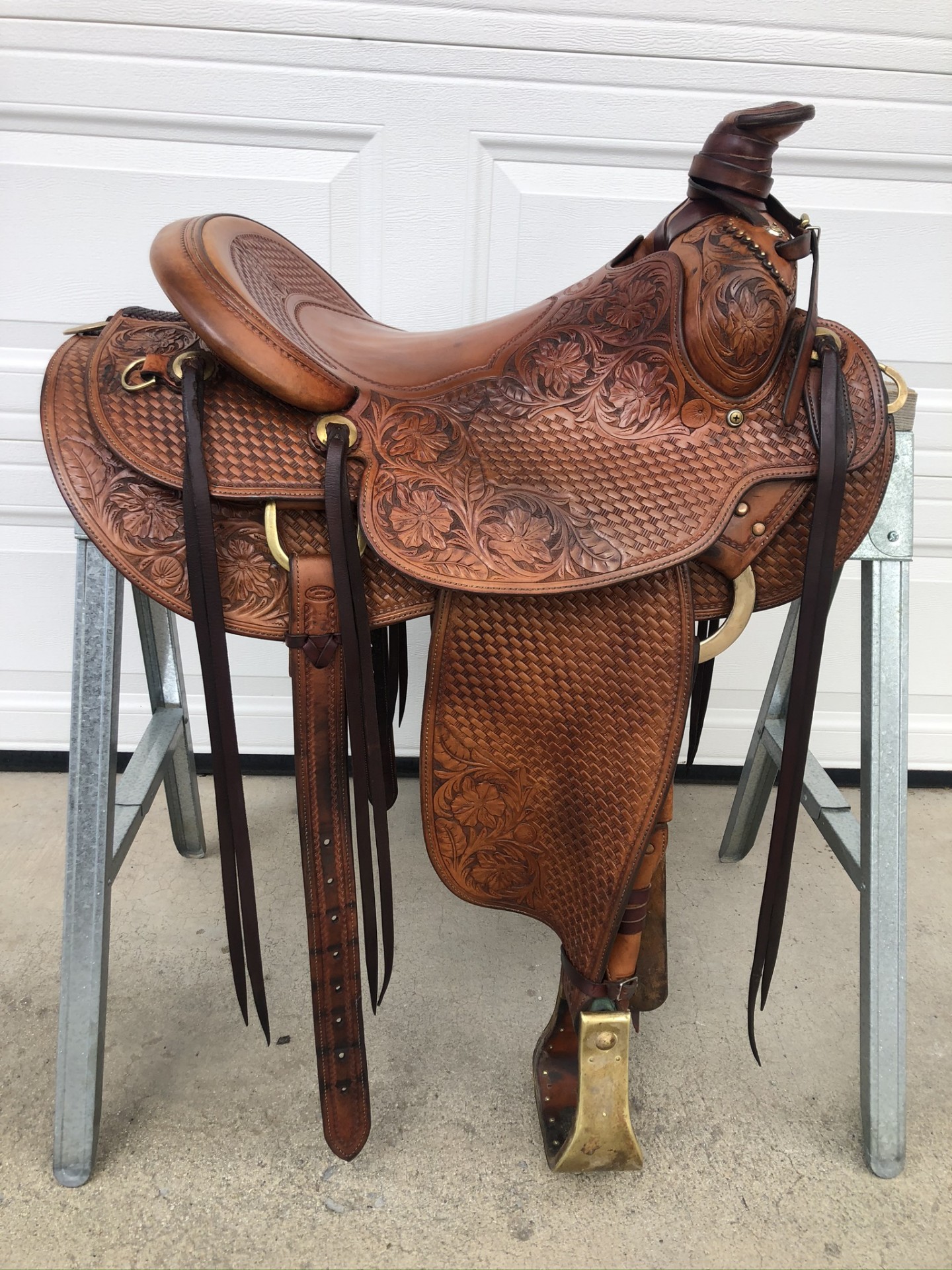 Russ Murray Ranch Saddle 16”