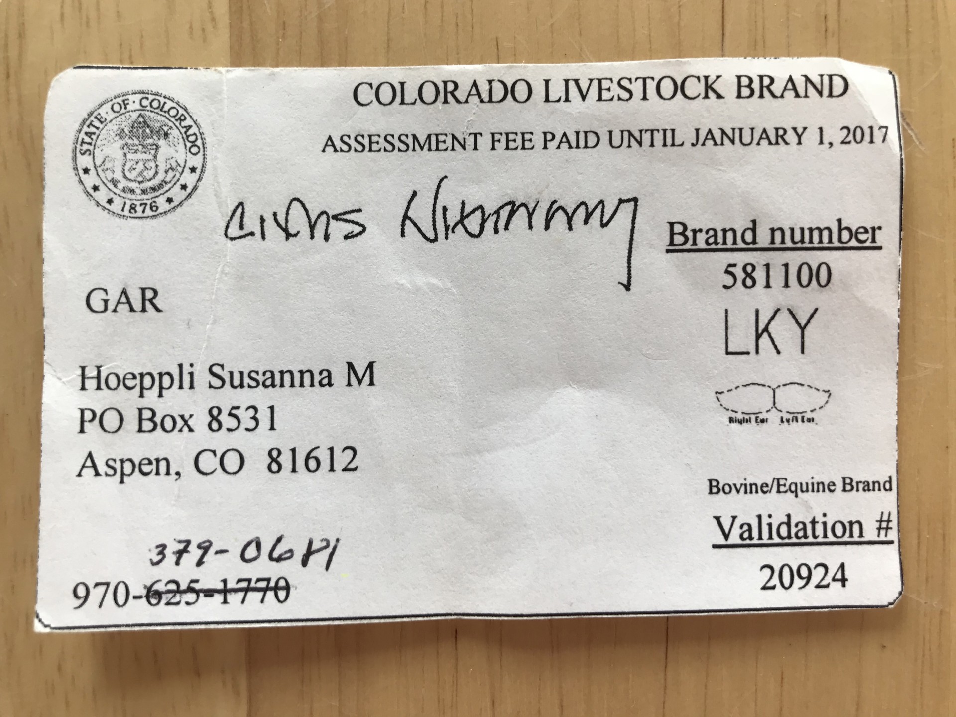 LKY Brand - Colorado