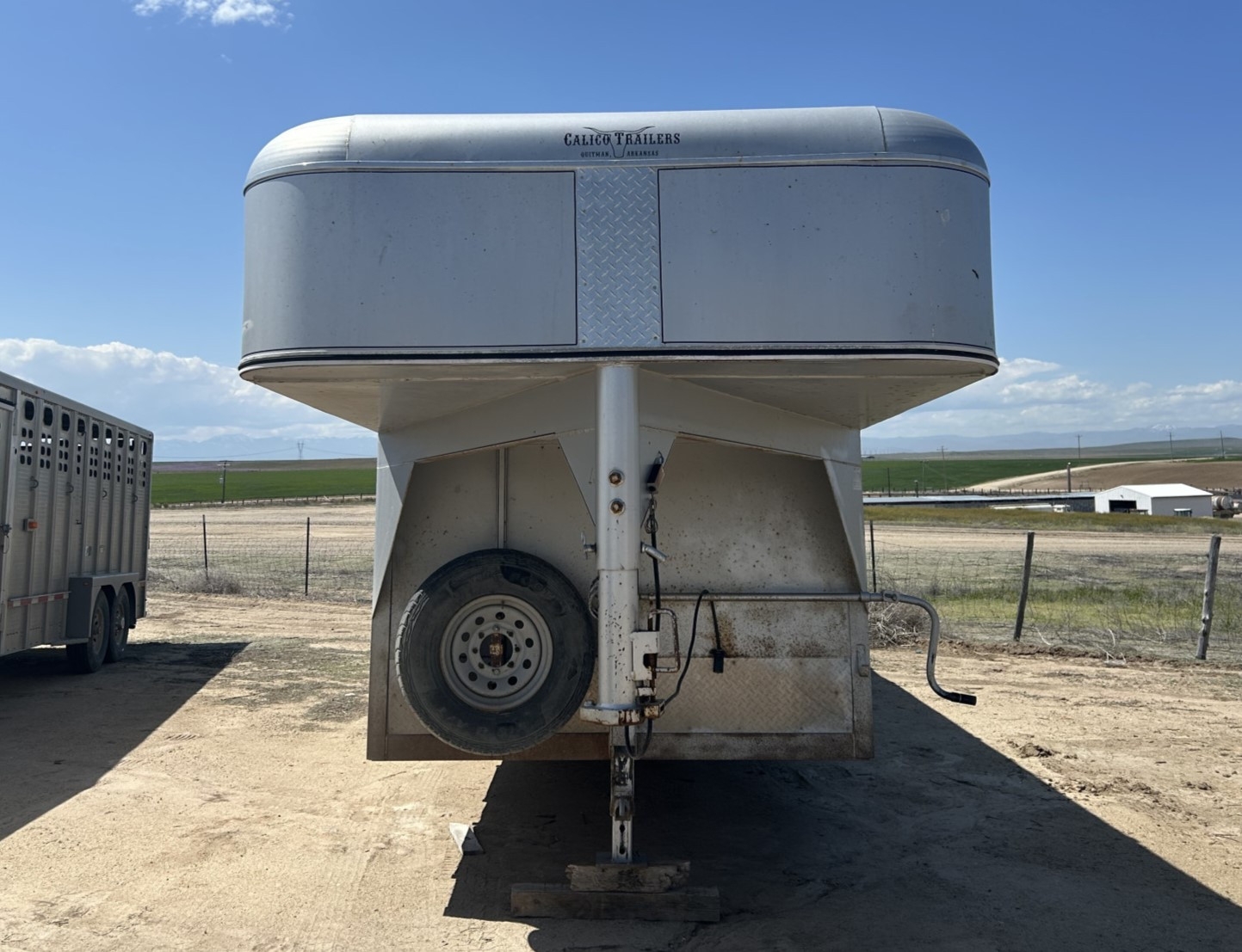 2014 Calico stock trailer