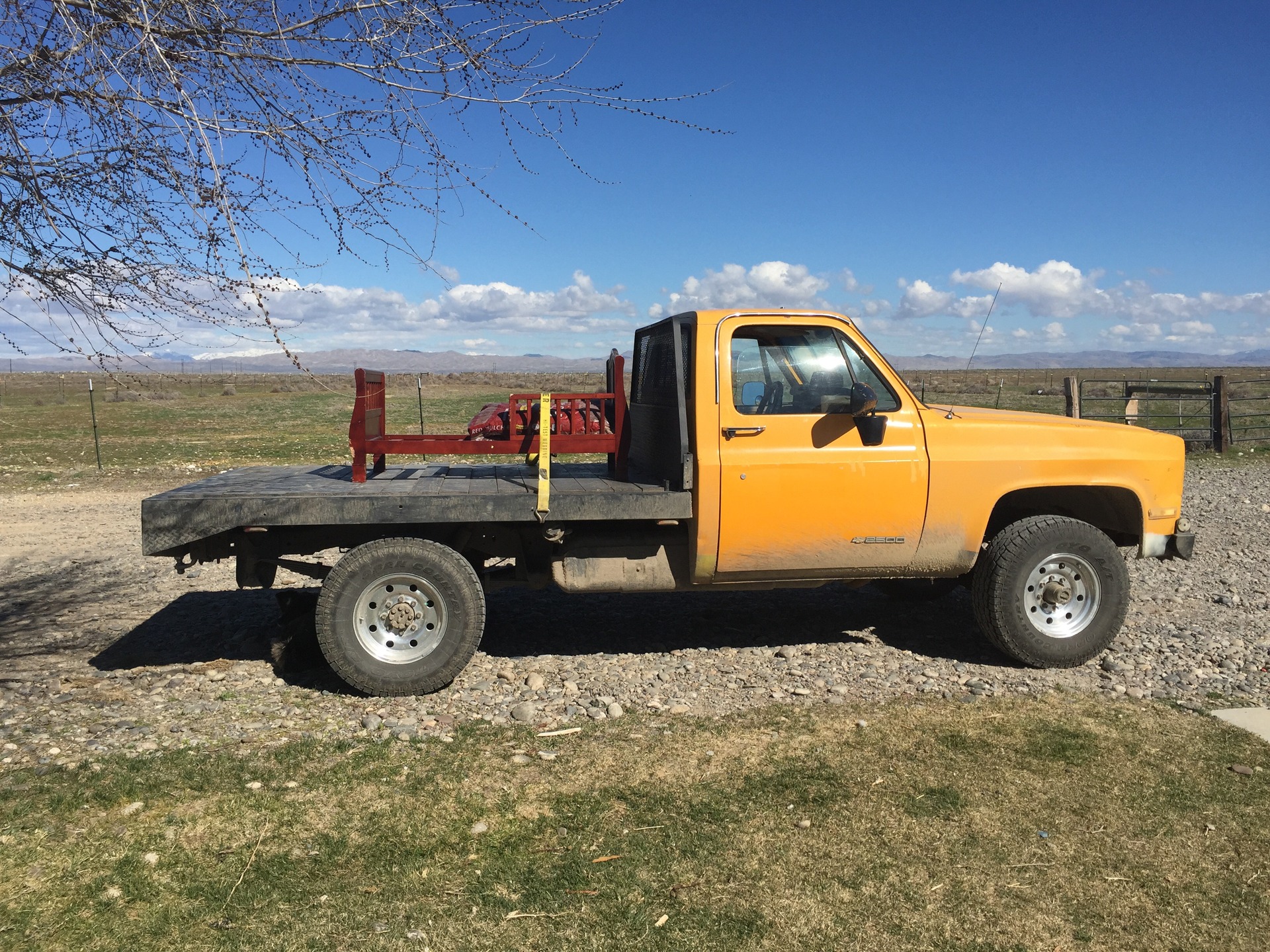 87 Chevy flatbed 4x4