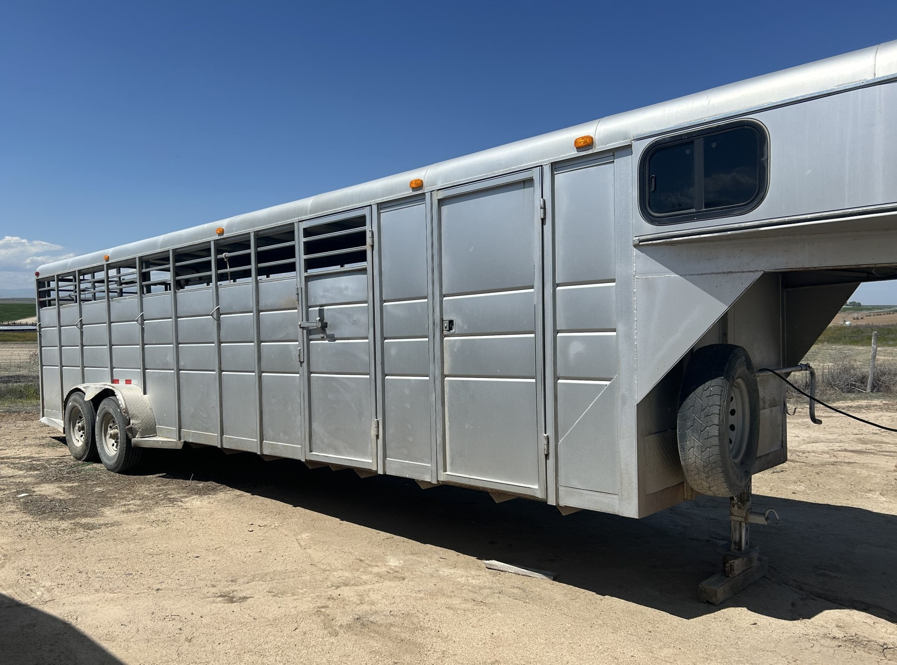 2014 Calico stock trailer