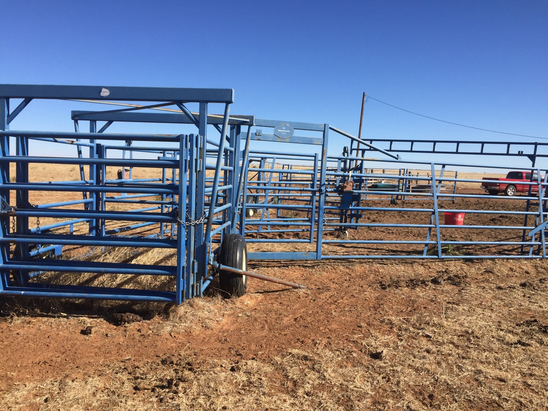 Heavy Duty Wheel Corrals for Sale