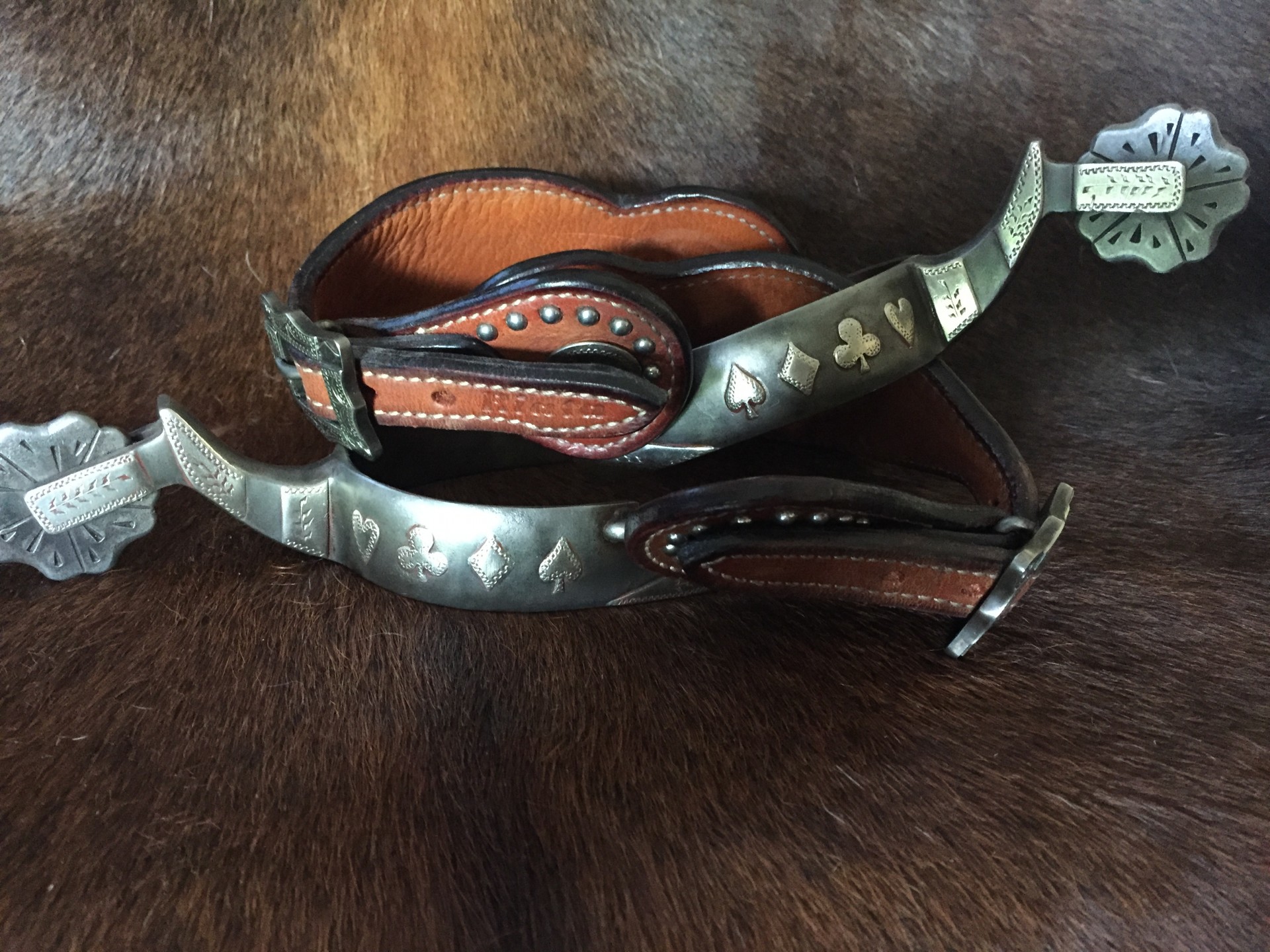 Handmade Spurs And Straps