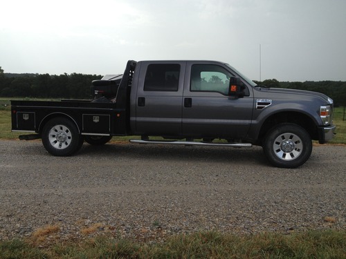 2008 Ford F250 4WD Flatbed Diesel