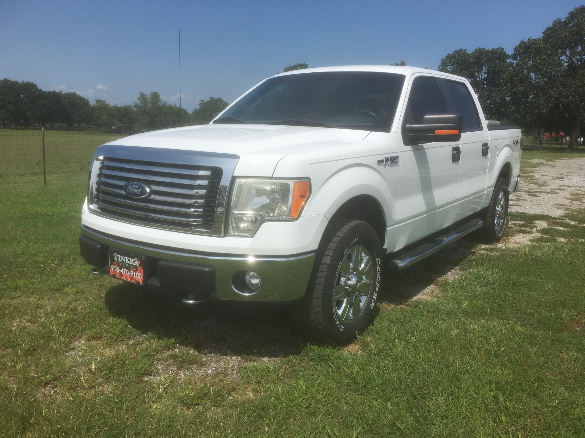 2011 Ford F150 V8 4WD Crew Cab SB - Stk#3140