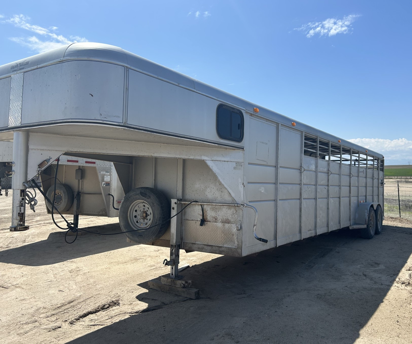 2014 Calico stock trailer