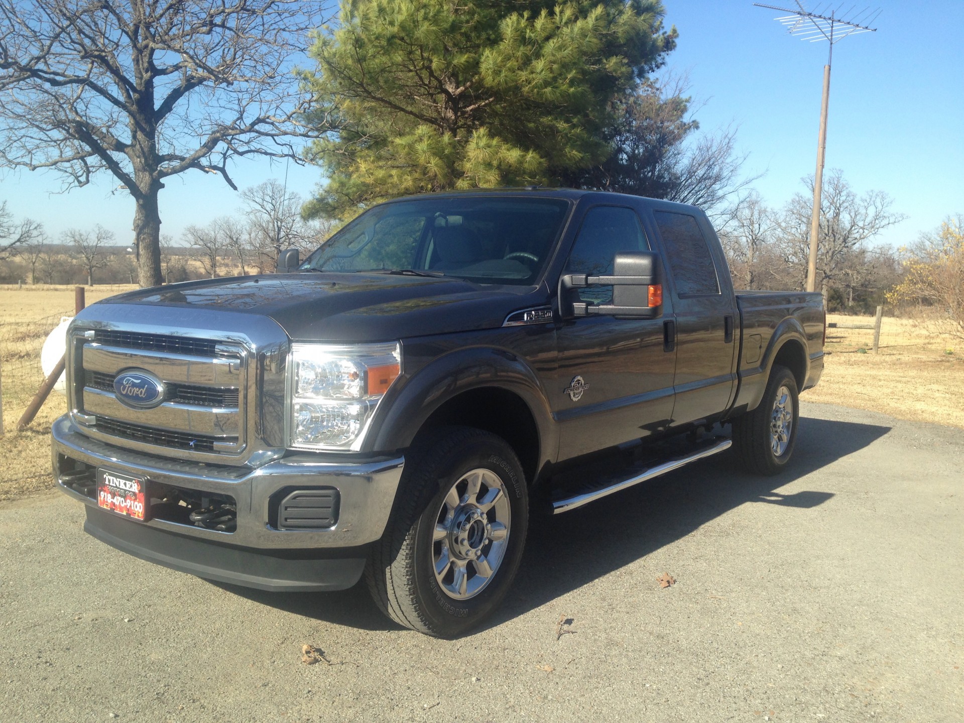 2015 Ford F250 Diesel 4WD Crew Cab -stk#1330